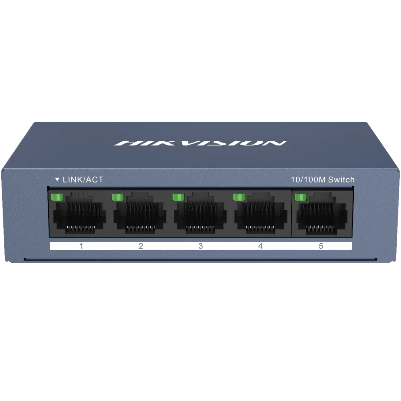 Сетевой коммутатор Hikvision DS-3E0105-O ,Switch 5 port 10/100M desk/rack