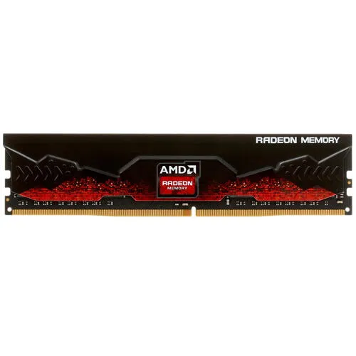 DDR4 AMD 16Gb 3200MHz PC4-25600Mhz AMD Radeon R9 Gamers Series Black Gaming Memory R9S416G3206U2S