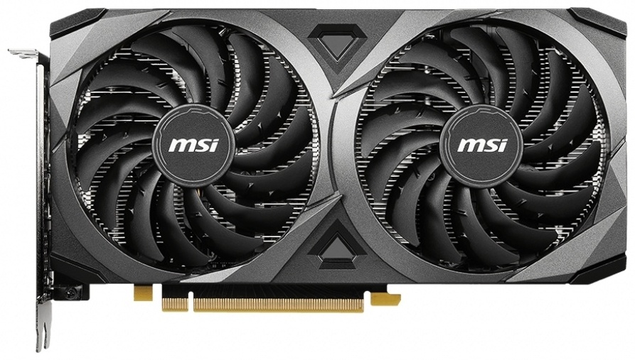 Видеокарта 12 Gb MSI RTX 3060 VENTUS 2X 12G, 12G GDDR6 192-bit HDMI 3xDP RTX 3060 VENTUS 2X 12G