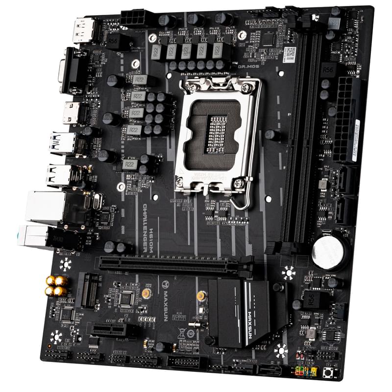 Мат.плата MaxSun Callenger H610M-H ,MB Socket1700, MATX, H610 (HDMI), 2DDR4,PCIx16