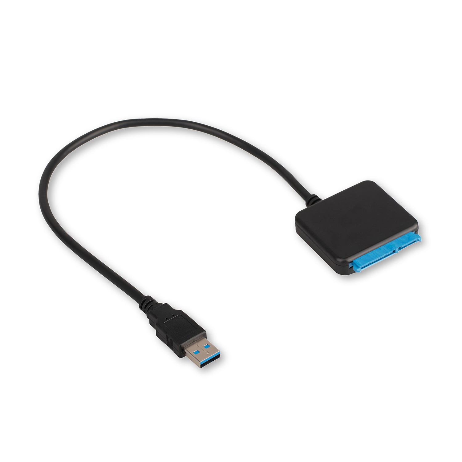 Адаптер для 3,5" жестких дисков Cablexpert A-USB3-SATA3-3.5, Черный ,External SATA to USB 2.0, power via 12V/2A, black