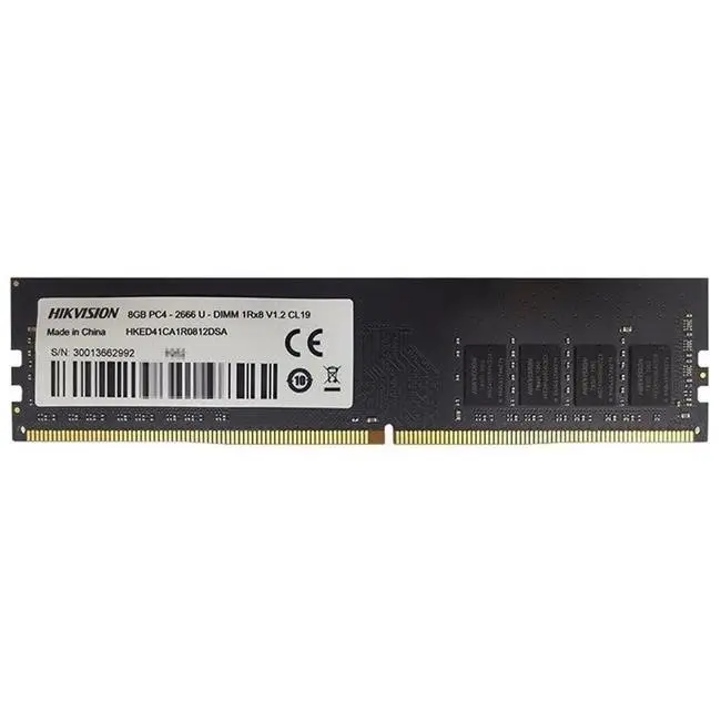 DDR4 Hikvision 8 Gb HKED4081CBA1D0ZA1, DDR4, 8 GB ,DIMM <2666MHz> CL19