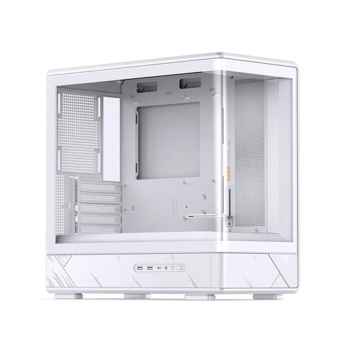 Компьютерный корпус, Jonsbo, D200 White, D200 White, Micro-ATX / Mini-ITX, 1*3.5"/1*2.5", Высота кулера до 171 мм, Длина VGA до 410 мм, 437х216х419 мм