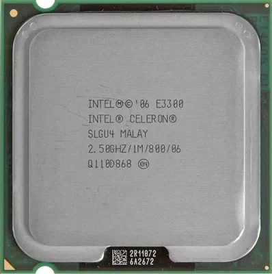 Процессор S-775 Celeron Dual-Core E3300 2,5 GHz TRAY <800Mhz, L2 1Mb Cache, Wolfdale>