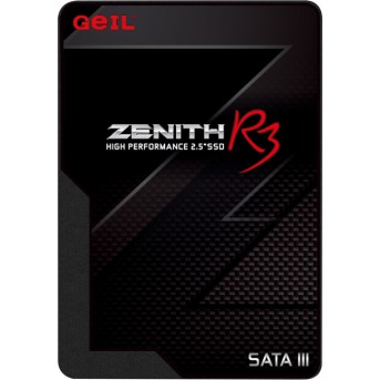 128 GB SSD GEIL GZ25R3-128G ZENITH R3 Series 2.5” SATAIII R550MB/s W490MB/s