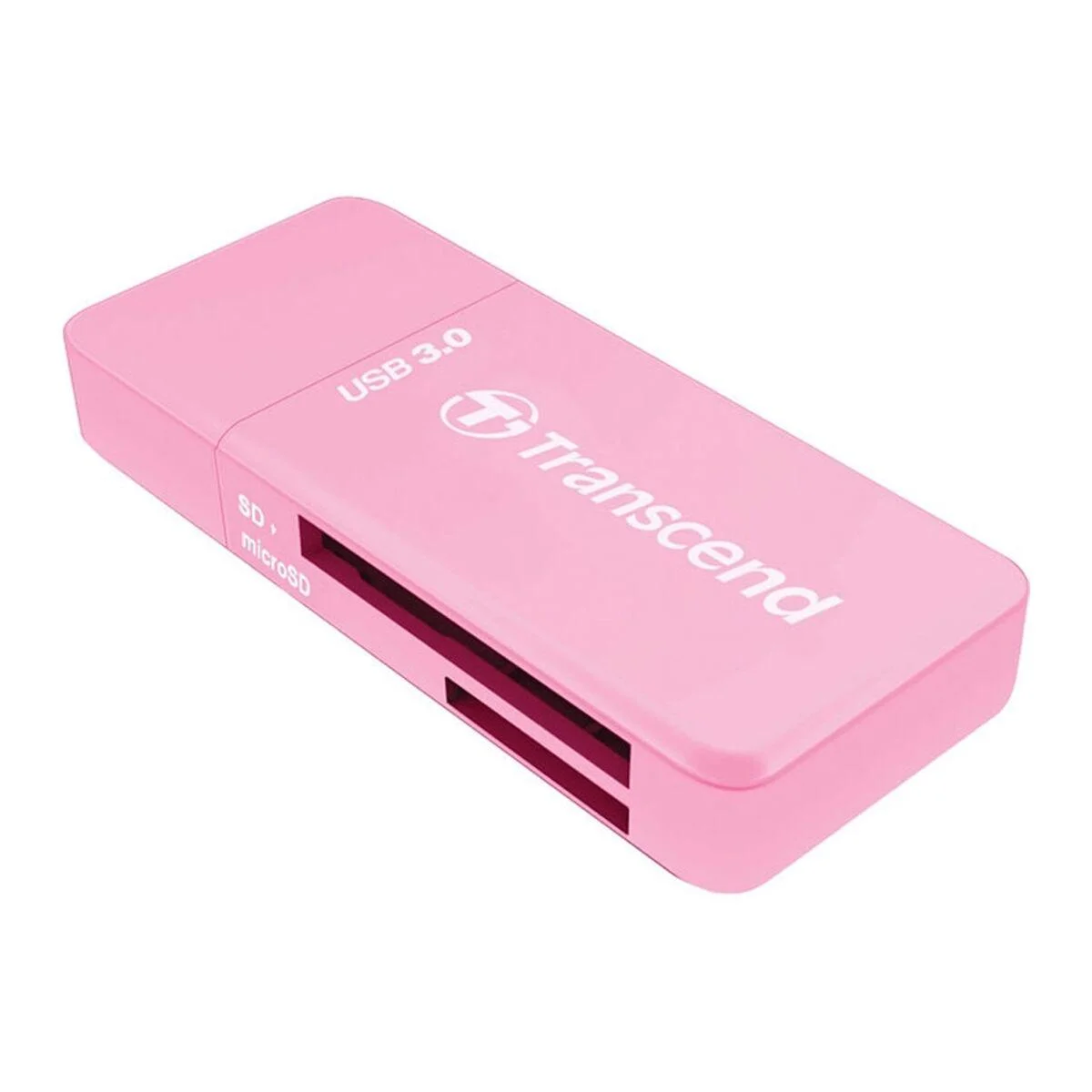 Кардридер Transcend TS-RDF5R, USB3.0 SD/microSD розовый