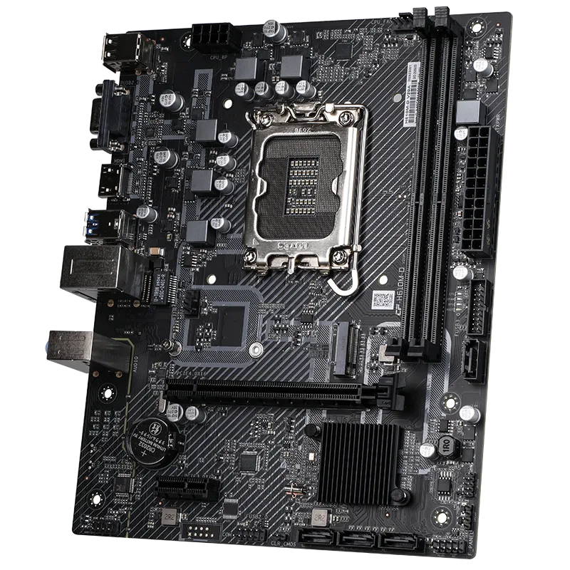 Мат.плата Colorful H610M-D V20A ,MB Socket1700, MATX, iH610 (VGA+HDMI), Colorful H610M-D 2DDR4, PCIx16, PCIx1