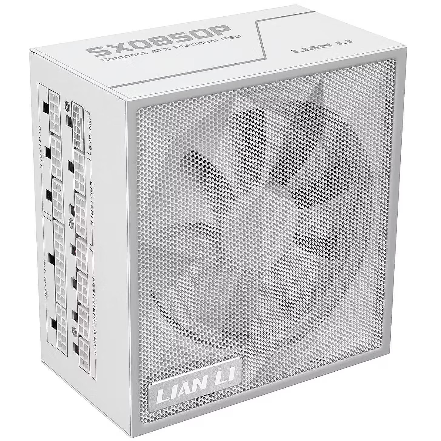 Блок питания Lian Li SX0850P WHITE 850W Full Modular, 80+ PLATINUM, КПД 94% G9P.SX0850P.W000.EU