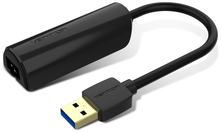 Сетевая карта Адаптер USB Vention CFABB <USB-C to 100M Ethernet Adapter 0.15M Black>