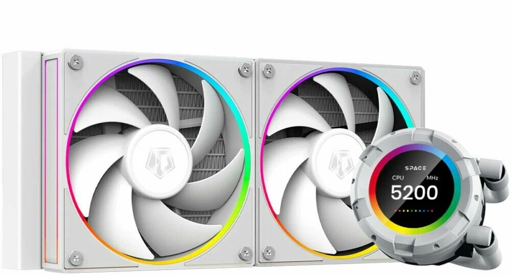 Водяное охлаждение для процессора ID-COOLING SL240 V2 WHITE