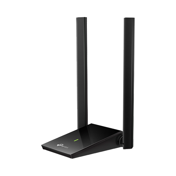 Сетевой адаптер беспроводной USB AC1300 Tp-Link Archer T4U Plus <AC1300 Dual Band Wireless USB Adapter, Realtek, 2T2R, 867Mbps at 5Ghz + 400Mbps at 2.