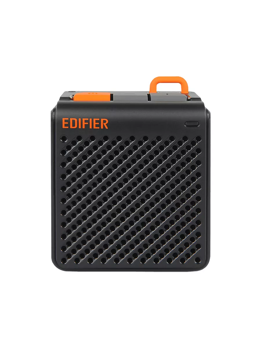 Колонки, Edifier, D12, Bluetooth 4.0, 7Вт (2*3.5Вт), 80Дб, Литий-ионная батарея,1200 мА*ч, MicroSD, MicroUSB (для зарядки), Черный