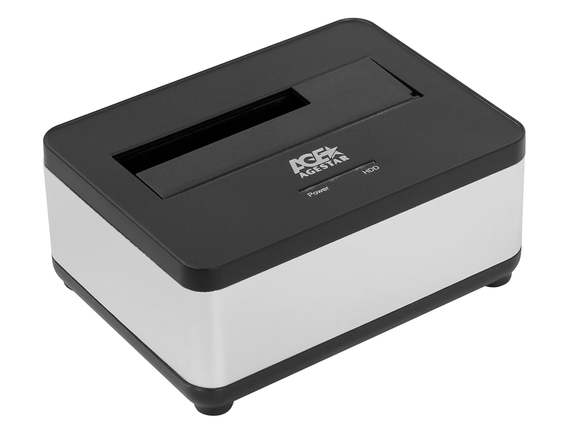 Док-станция для 2,5"/3,5" жестких дисков Agestar 3UBT7 ,External Docking Station, for SATA HDD, USB 3.0, ext. PS, silver