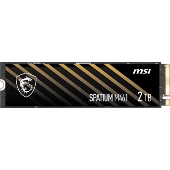 2 000 GB SSD MSI SPATIUM M461 M.2 PCIe 4.0 NVMe R5000Mb/s W4200MB/s SPATIUM M461 PCIe 4.0 NVMe M.2 2 TB