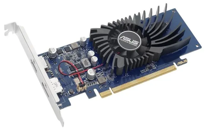 Видеокарта ASUS 2 Gb GT1030 2GB 64bit GDDR5 6008MHz 1xHDMI 1xDP HDCP GT1030-2G-BRK