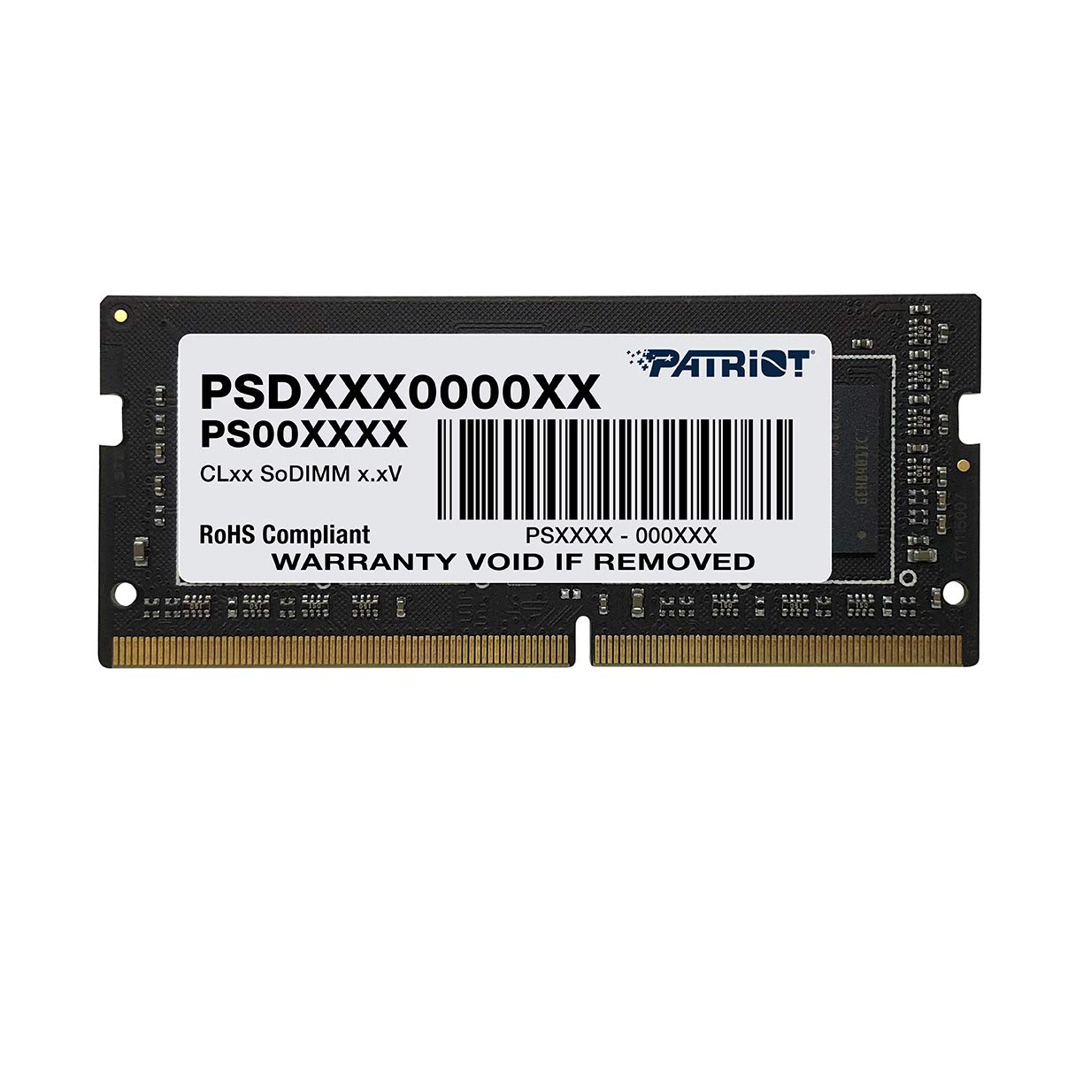 DDR4 Patriot, PSD416G320081S, DDR4, 16 GB ,SO-DIMM <3200MHz> CL22