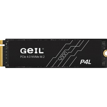 512 GB SSD GEIL P4L M.2 2280 PCIe Gen4x4 with NVMe 1.4, R3300MB/s, W2800MB/s P4LFD23C512D