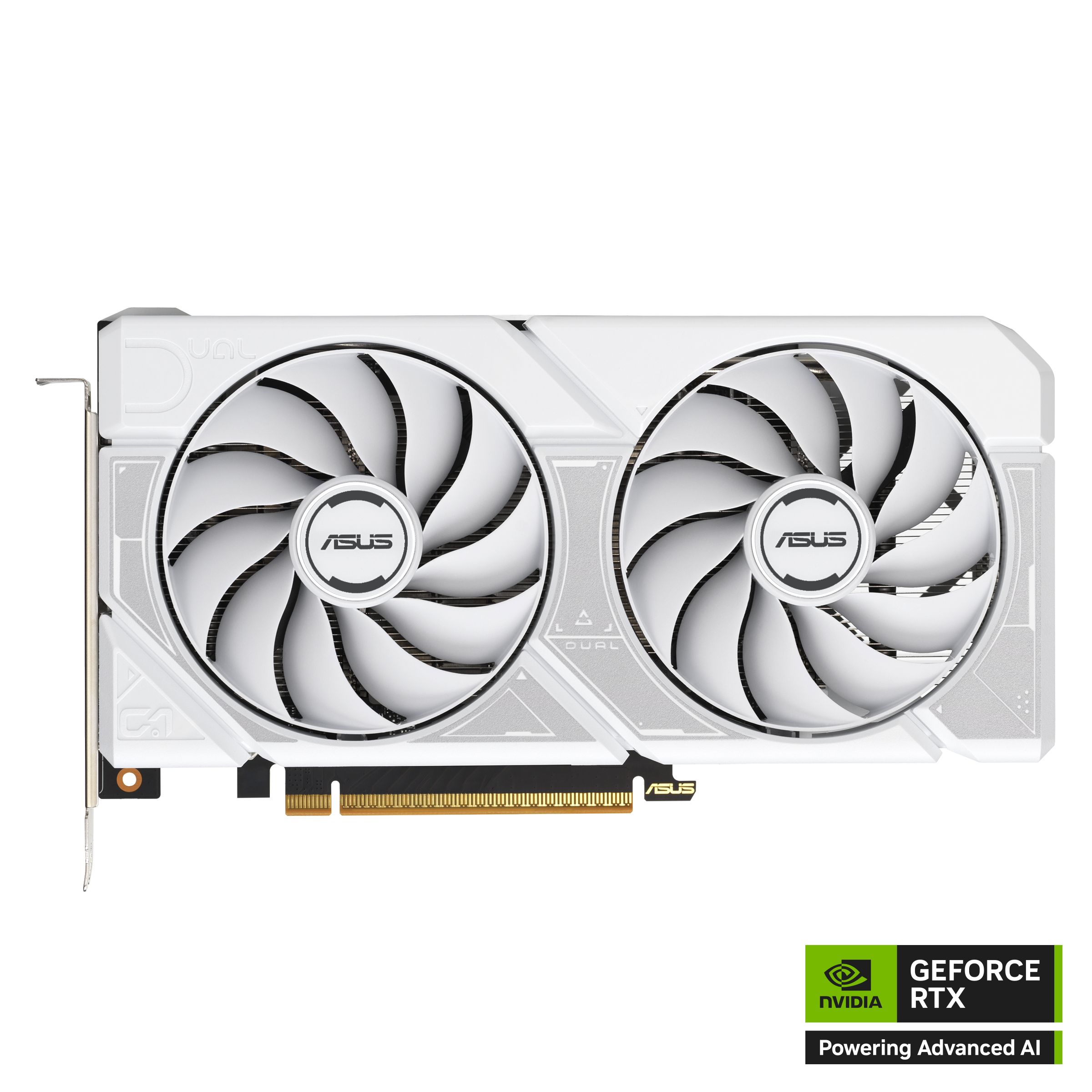 Видеокарта 8 Gb Asus RTX5060 8Gb, DUAL OC Edition White, GDDR7 HDMI 3xDP DUAL-RTX5060-O8G-WHITE