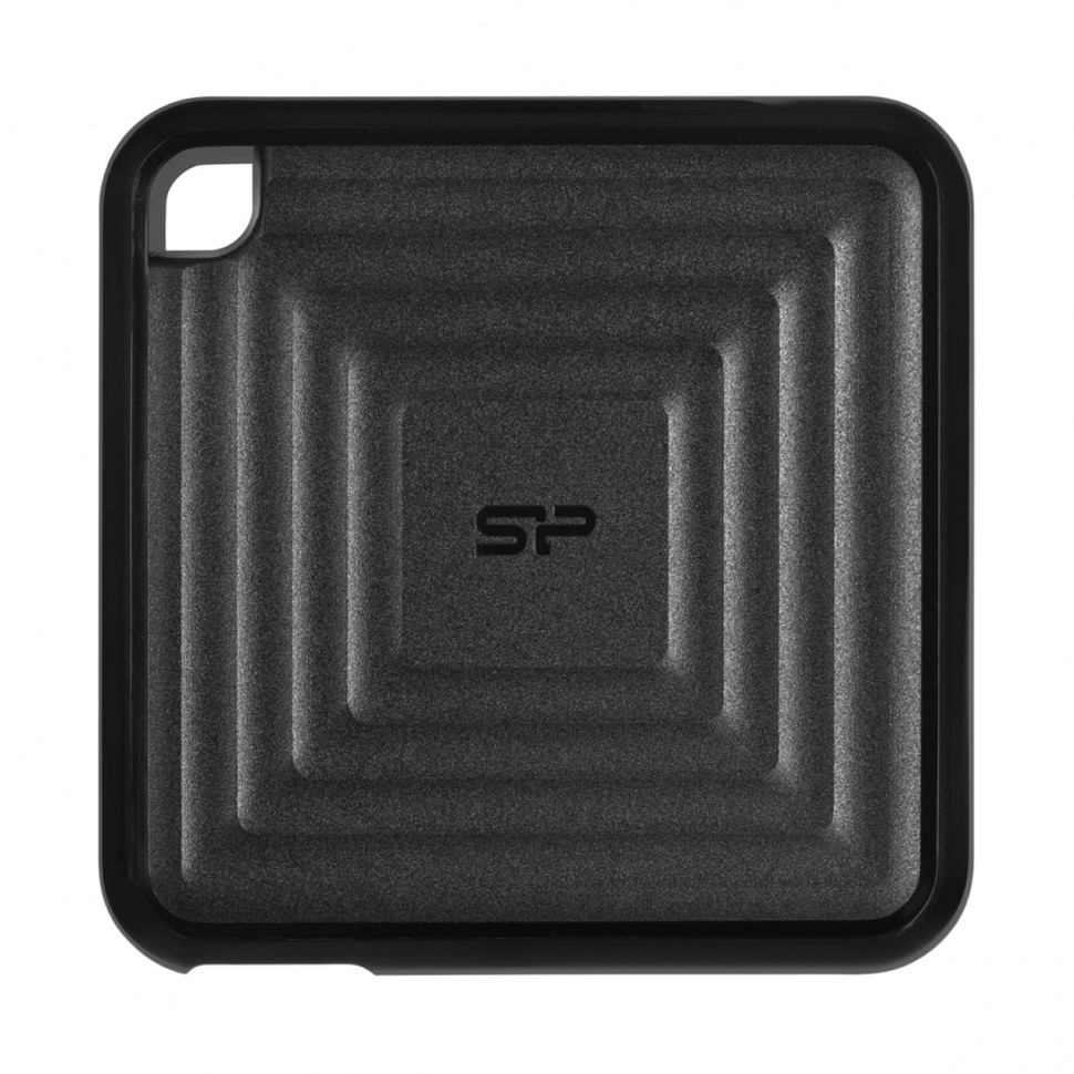 Внешний SSD 512 Gb Silicon Power PC60, SP512GBPSDPC60CK, 512 GB, black ,SSD USB USB 3.2