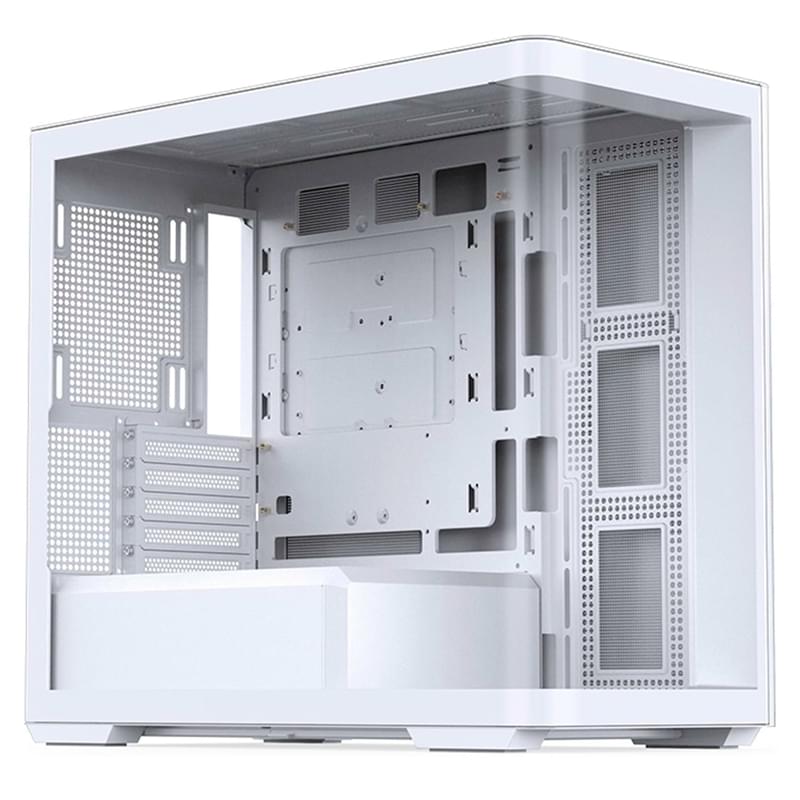 Компьютерный корпус, Jonsbo, D300, D300 White, Mini-Tower, ITX/M-ATX, USB 3.2 Type-C*1/USB3.0*2/Audio+Mic*1, Высота процессорного куллера 180мм, Длина