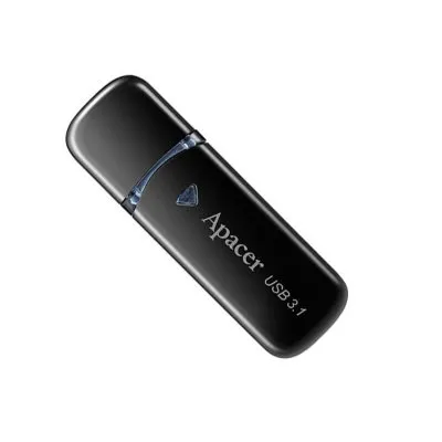 USB 3.1 32GB Apacer AH355, 32GB, Черный ,flash AP32GAH355B-1, USB 3.1, black