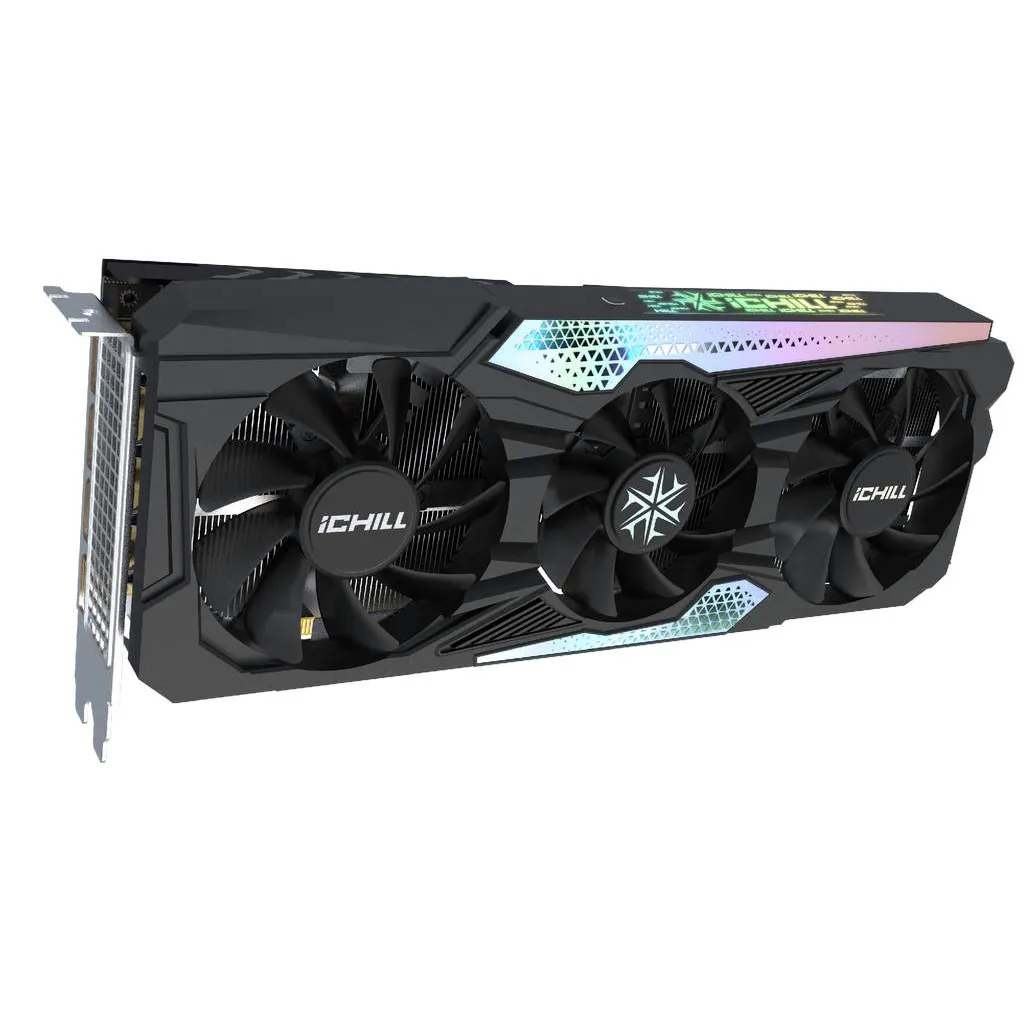 Видеокарта 8 Gb Inno3D RTX4060Ti 8GB ICHILL X3 8GB X3 OC  GDDR6 128-bit HDMI 3xDP C406T3-08D6X-17113389