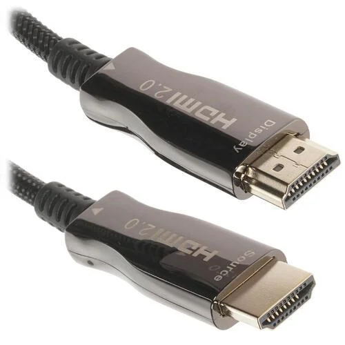 Кабель HDMI to HDMI, 50m, Cablexpert CCBP-HDMI-AOC-50M ,Cable black