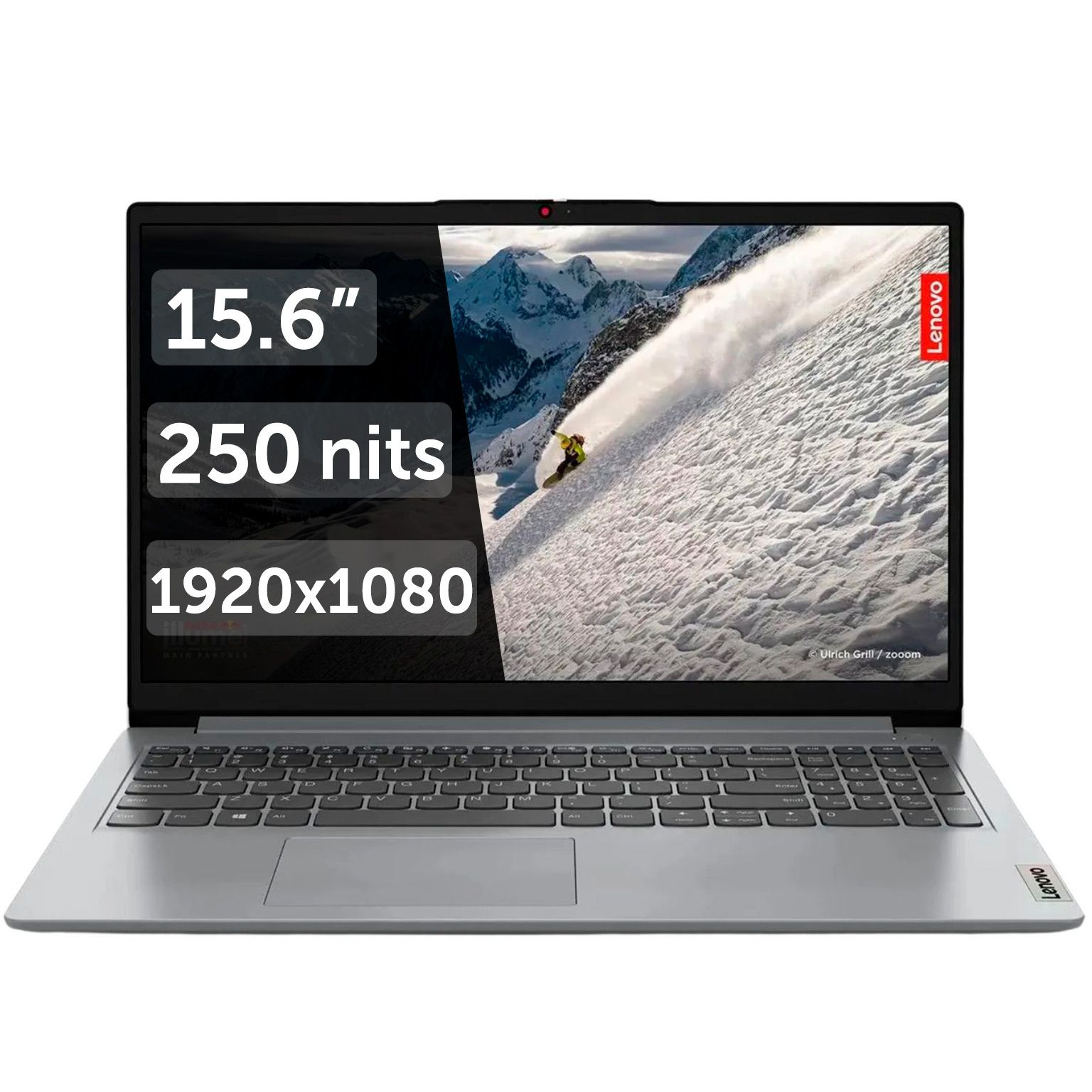 Lenovo IdeaPad 3 i3 1115G4 / 8ГБ / 1000HDD / 15.6" FHD/ Win11 / (82H802EBRK)