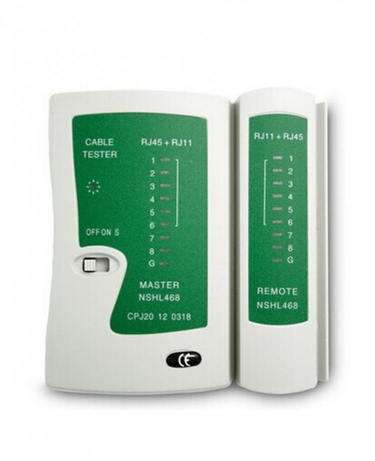 Тестер кабеля MSOL NS-468, RJ45/11, + кофр