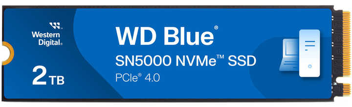2 000 GB SSD WD BLUE SN5000 M.2 2280 NVMe 4.0 R5150/W4850 WDS200T4B0E-00CNZ0