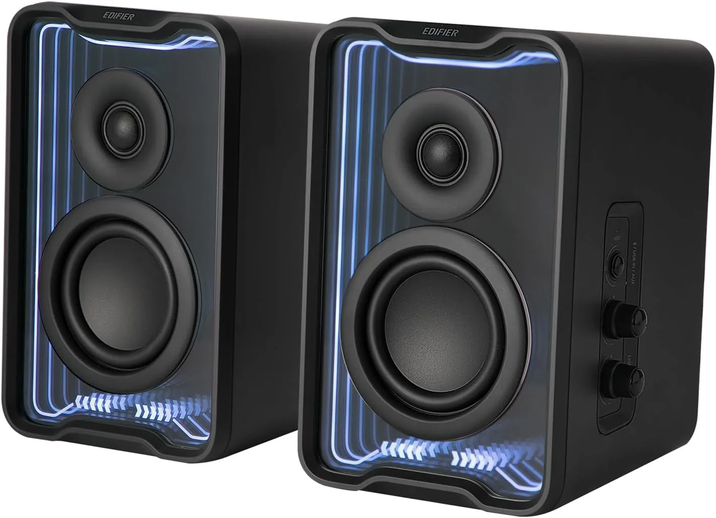 Акустическая система Bluetooth Edifier QR30 Black <2.0, RMS 30Вт, 63Гц-20кГц, BT, USB-A, AUX>