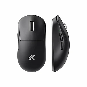 Мышь MCHOSE A5 V3 Ultra Lightweight, PAW3395, 8000Hz, 500mAh, 2.4/BT/USB, Black