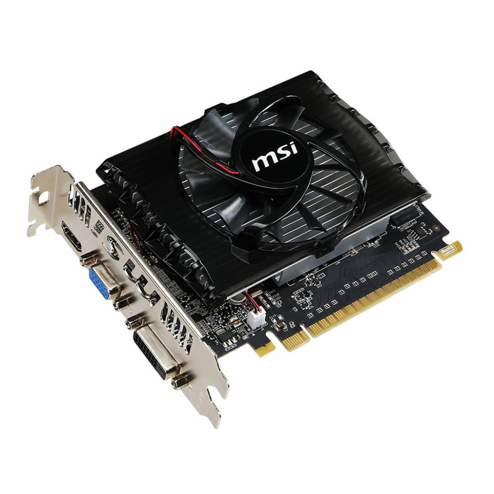 Видеокарта MSI 2 Gb GT 730, 2GB DDR3 128bit 1xVGA 1xDVI 1xHDMI N730-2GD3V3