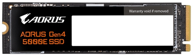 1 000 B SSD M.2 Gigabyte, 5000E AG450E1024-G, 1000 GB, M.2 NVMe PCIe 4.0, 5000/4600 Мб/с