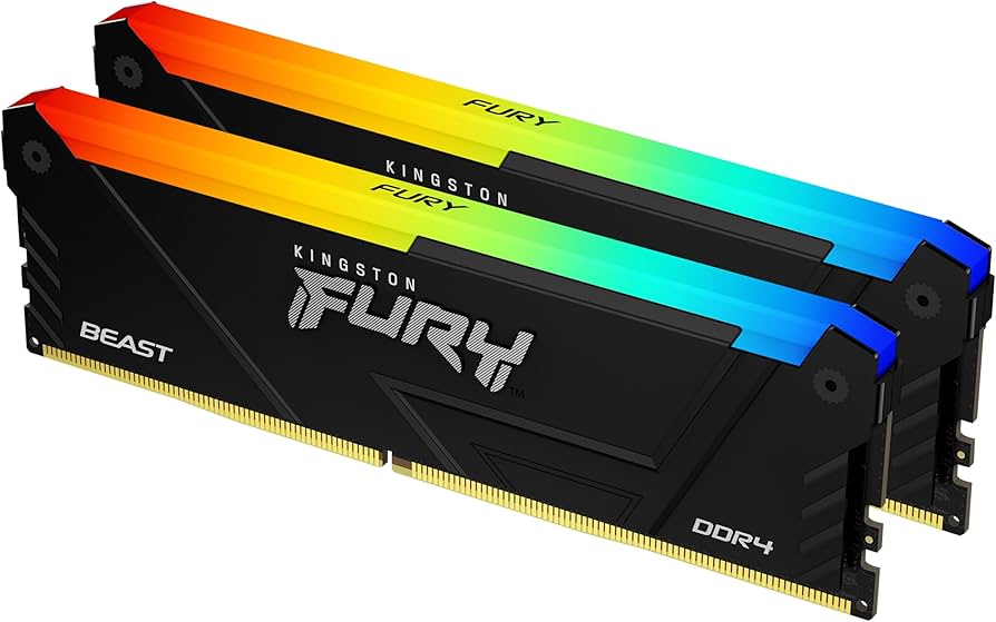 DDR4 Kingston 16 Gb KIT Fury Beast RGB, KF426C16BB2AK2/16 DDR4, 16 GB ,<2666MHz> CL16