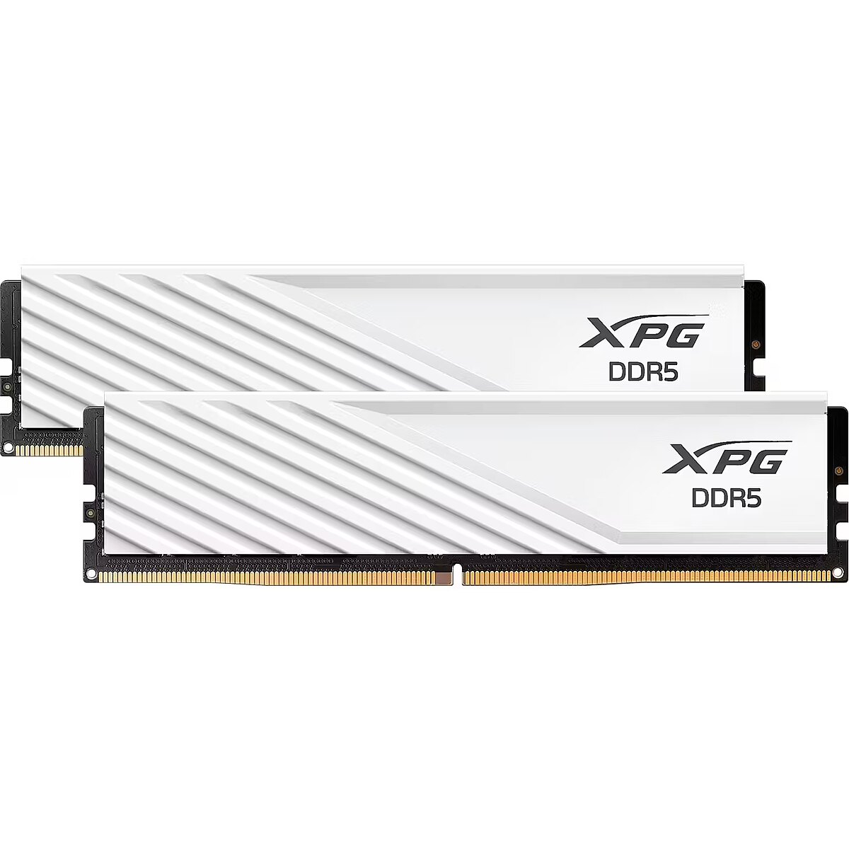 DDR5 ADATA 32 Gb KIT 16GBx2 6000MHz A-Data Lancer Blade [AX5U6000C3016G-DTLABWH] White CL30