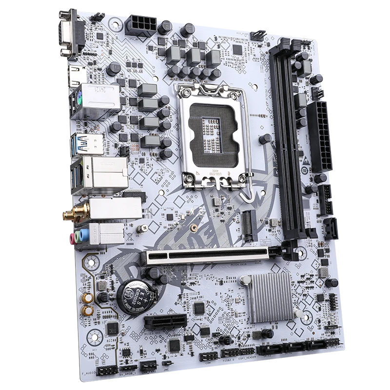 Мат.плата Colorful BATTLE-AX B760M-T WIFI V20 (DDR4) ,MB Socket1700, MATX, iB760 (VGA+HDMI) 2DDR4, PCIx16, PCIx1