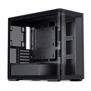 Компьютерный корпус, Jonsbo, D300, D300 Black, Mini-Tower, ITX/M-ATX, USB 3.2 Type-C*1/USB3.0*2/Audio+Mic*1, Высота процессорного куллера 180мм, Длина