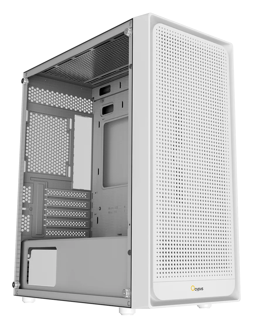 Корпус Ocypus Gamma C50 WH mATX/ITX 3xUSB Белый Gamma-C50-WHG000XX-GL