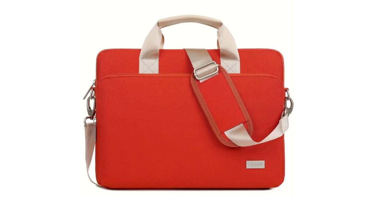 Сумка для ноутбука Okade T70 15.4"-16", (с подушкой) оранжевая
