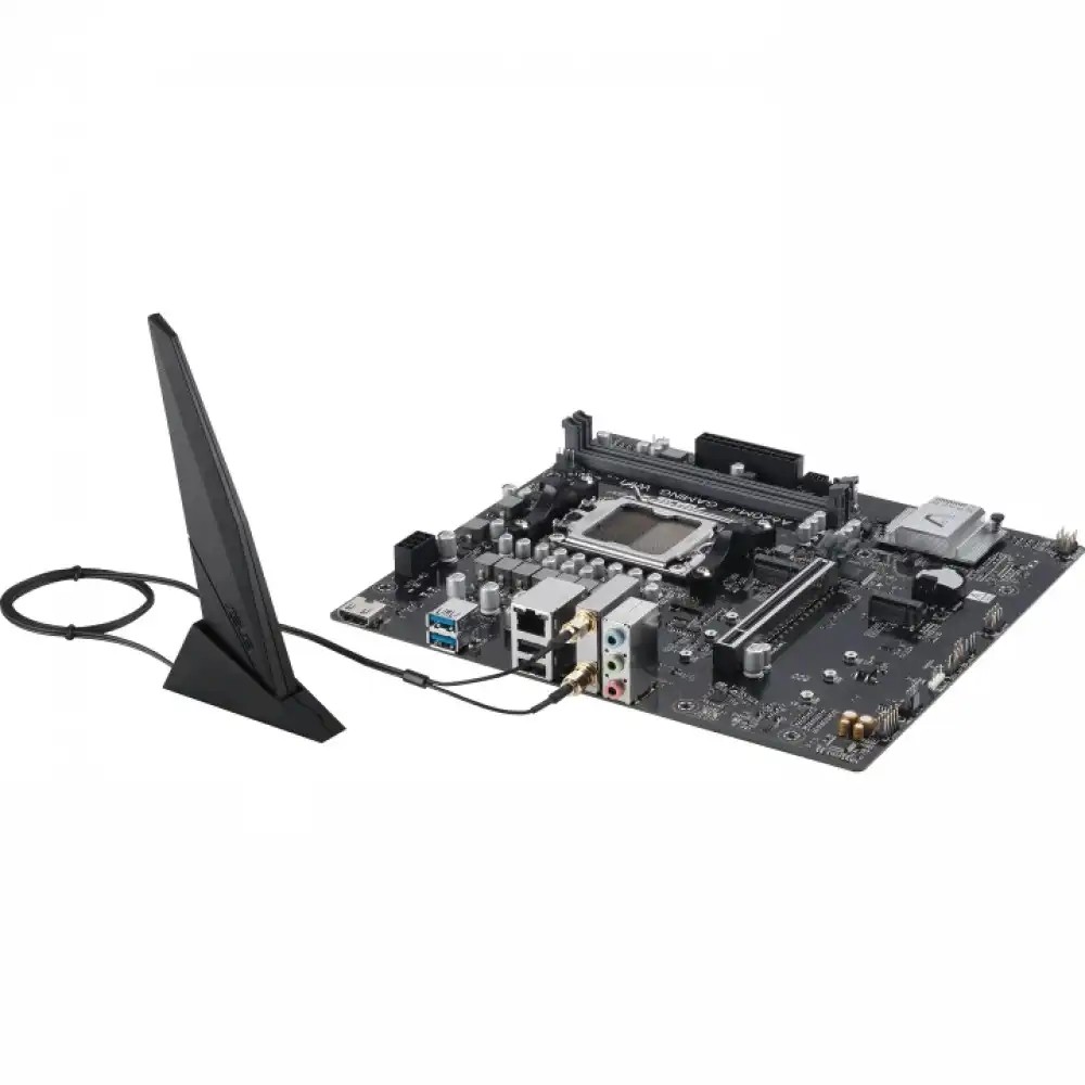 Мат.плата AMD ASUS A620M-F GAMING WIFI AM5 4xDDR5 4xSATA3 RAID 2xM.2 2xDP HDMI mATX