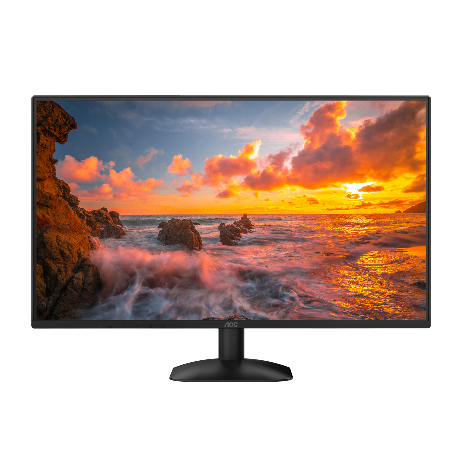 Монитор 27" AOC 27B31H/01 IPS 1920x1080 120Hz 1ms 300 cd/m2 1500:1 VGA HDMI VGA Черный