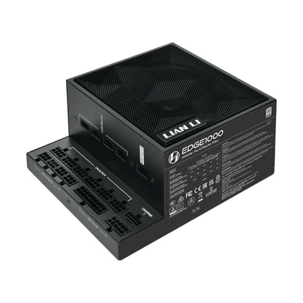 Блок питания Lian Li 1000W, RS1000G, Full Modular, 80+ GOLD, КПД 91%, Черный, G9P.RS1000G.B000.EU