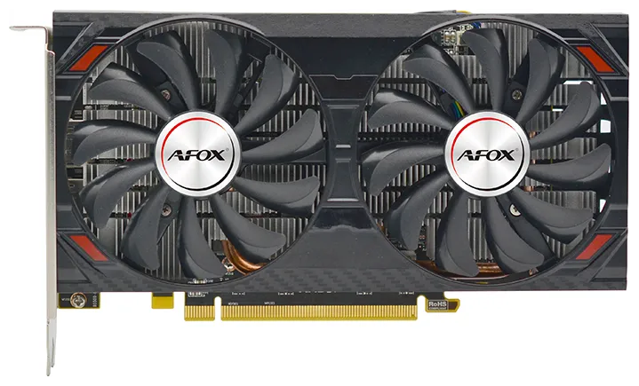 Видеокарта 8 Gb AFOX RX 5500 XT [AFRX5500XT-8GD6H4], 8GB ,GPU AMD, 8 GB, HDMI/2DP, GDDR6/128-bit, [AFRX5500XT-8GD6H4]