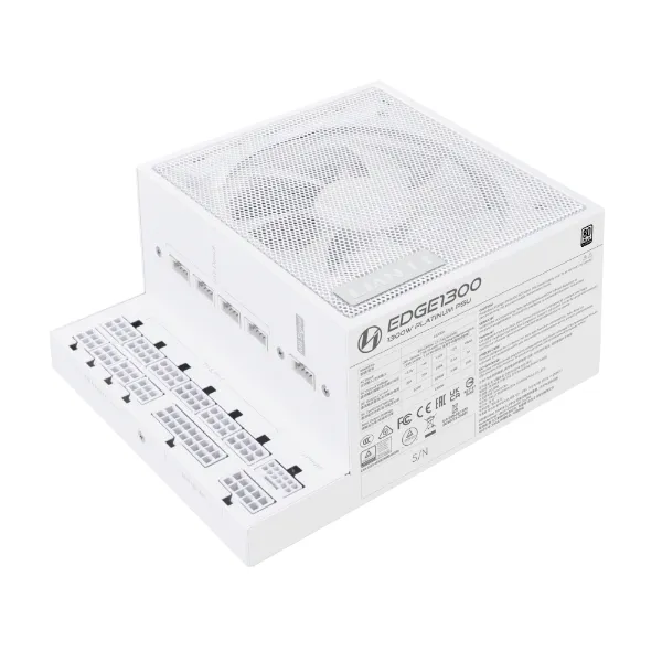Блок питания Lian Li EG1000G WHITE 1000W Full Modular, 80+ GOLD, КПД 91.2% G9P.EG1000G.WH00.EU
