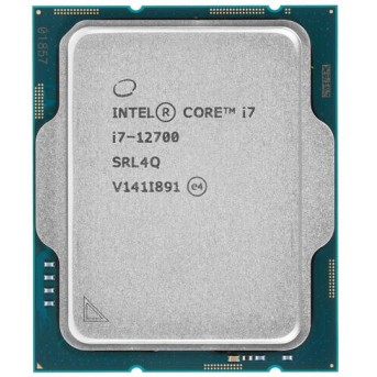 Процессор S-1700 Intel Core i7-12700 1.6/2.1GHz (3.6/4.9GHz) 12/20 Alder Lake Intel® UHD 770 65W FCL