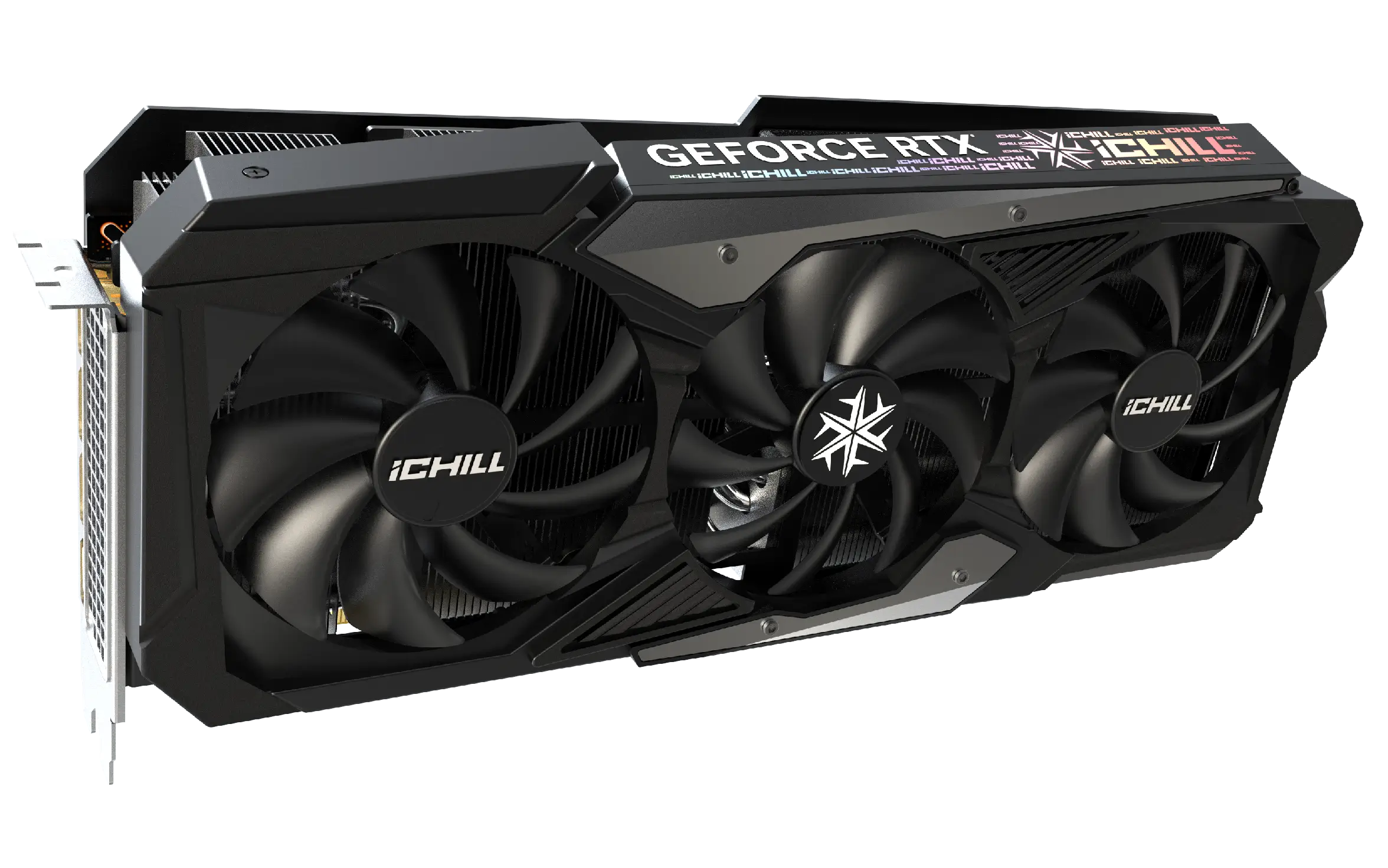 Видеокарта 12 Gb Inno3D RTX4070 SUPER ICHILL X3, 12G GDDR6X 192-bit HDMI 3xDP C407S3-126XX-186148H