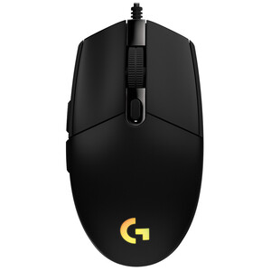 Мышь Logitech G102 (910-005808) [проводная, светодиодная, 8000 DPI, подсветка, черная]