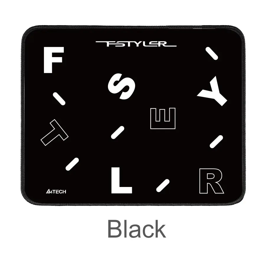 Коврик A4tech Fstyler FP25 Black <25*20*0.2cm, тканевое покрытие>