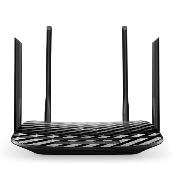 Маршрутизатор беспроводной AC1300 GbE Tp-Link Archer C6 <Двухдиапазонный Wi-Fi гигабитный роутер, до 867 Мбит/с на 5 ГГц + до 300 Мбит/с на 2,4 ГГц, п